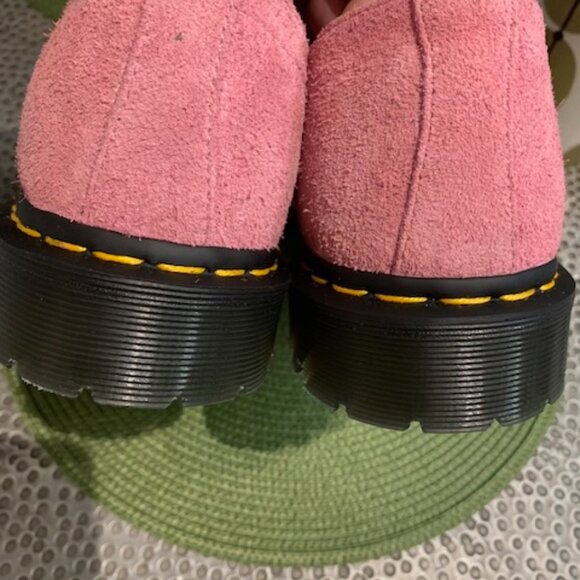 NWT/B - Unisex - Pink - Dr. Martens Ramsey Suede Kiltie Buckle main image 4